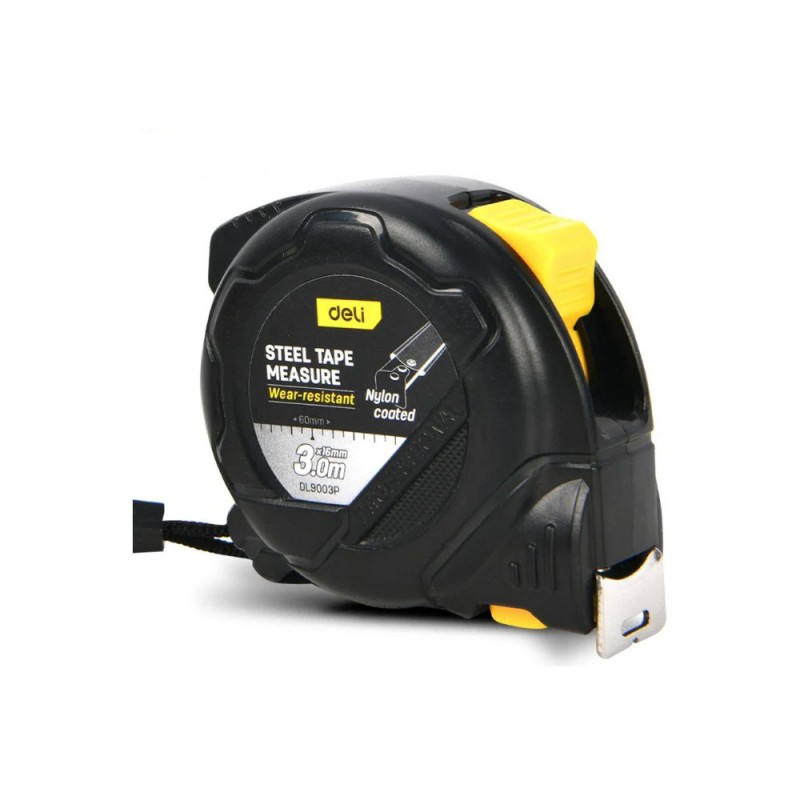 Рулетка Deli YS EDL3799 10 м*25 мм