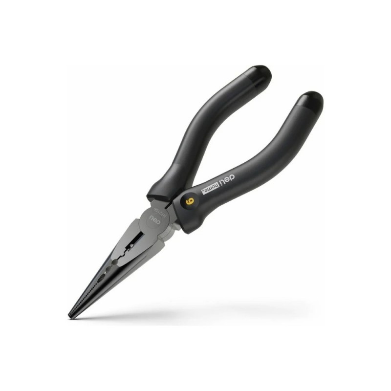 Длинногубцы Deli HS EHT2106 160 мм, Soft Touch, черный
