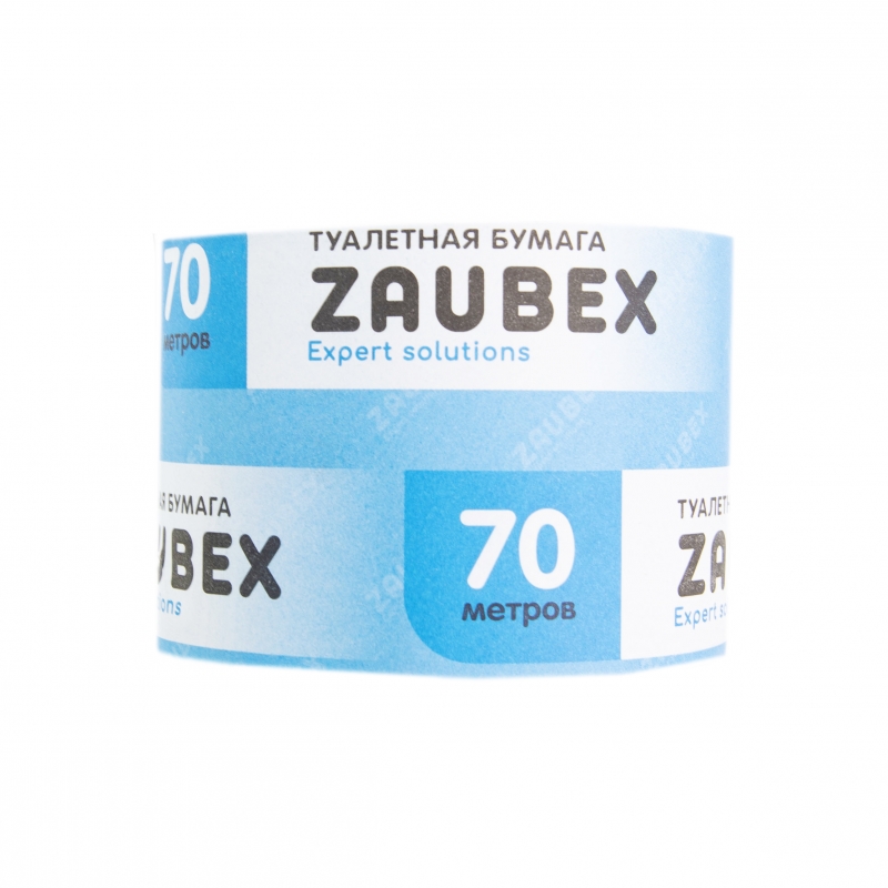 Бумага туалетная    Zaubex со втулкой, 70м