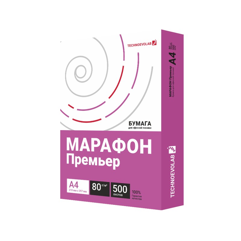 бумага   A4 80г/м 500л 