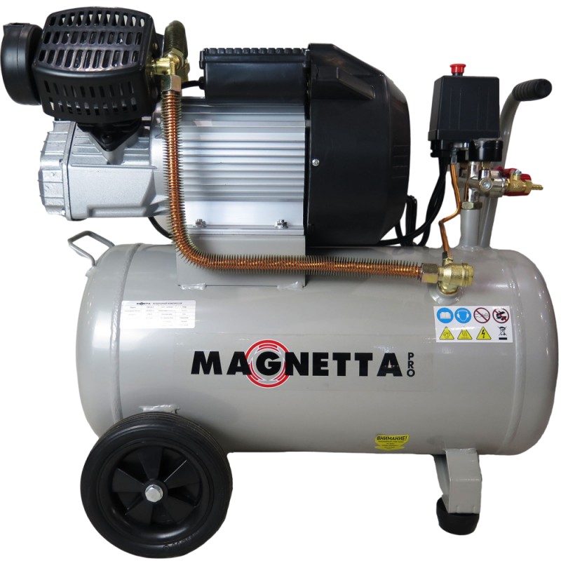 Компрессор воздушный масляный Magnetta  SZB0.34/8-40L 2,2 кВт, 40 л, 340 л/мин, 8 бар, прямой привод